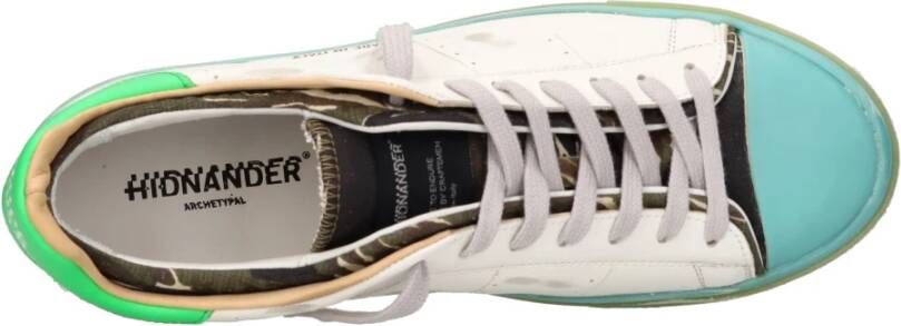 Hidnander Sneakers Wit White Heren