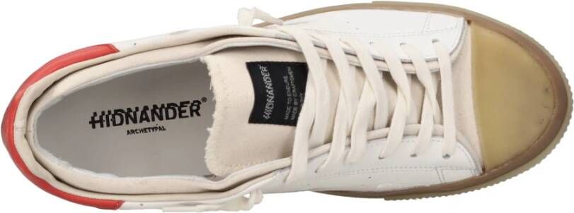 Hidnander Sneakers Wit White Heren