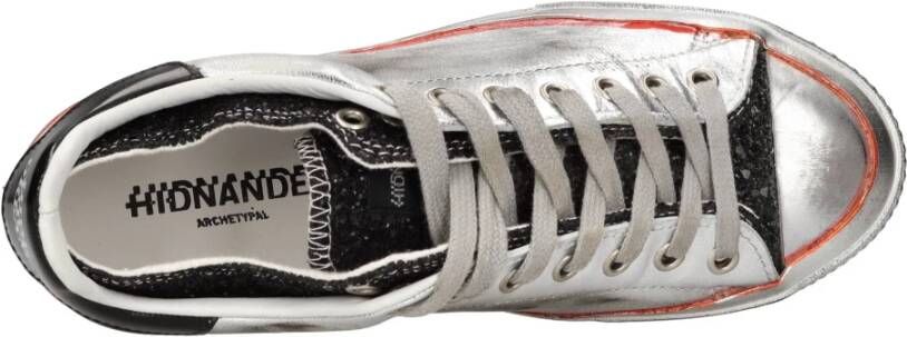 Hidnander Sneakers Zilver Gray Dames