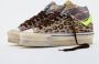 Hidnander Starless High Platform Leopard Canvas Brown Dames - Thumbnail 2