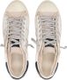 Hidnander Starless Lage Leren Canvas Sneakers White Heren - Thumbnail 5