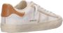 Hidnander Starless Lage Leren Canvas Sneakers White Heren - Thumbnail 3