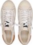 Hidnander Starless Lage Leren Canvas Sneakers White Heren - Thumbnail 5