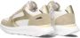 Hip Meisjes Lage Sneakers Beige Leer Suède Beige Dames - Thumbnail 4