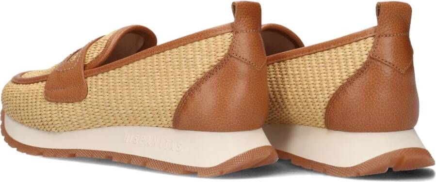 Hispanitas Beige Instap Schoenen voor Dames Beige Dames