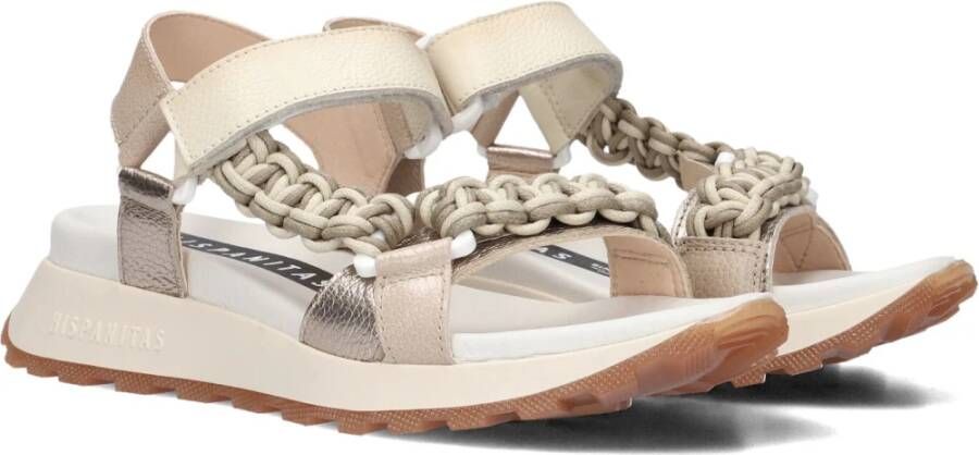 Hispanitas Beige Sandalen voor Dames Beige Dames