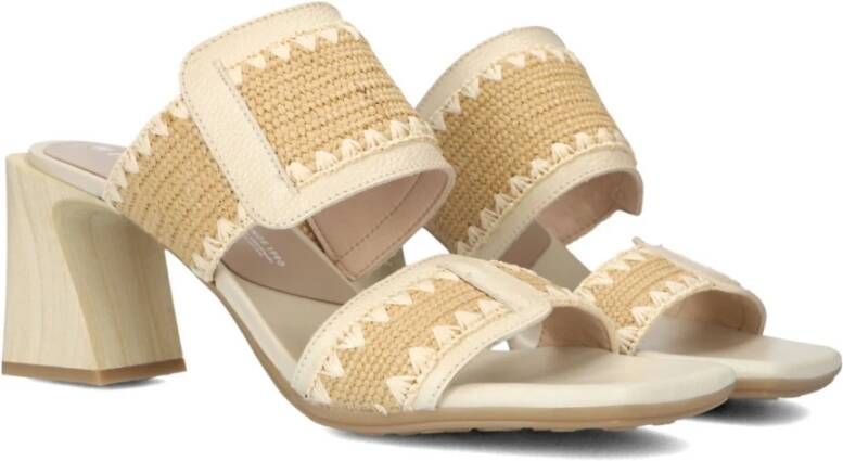 Hispanitas Beige Sandalen voor Dames Beige Dames