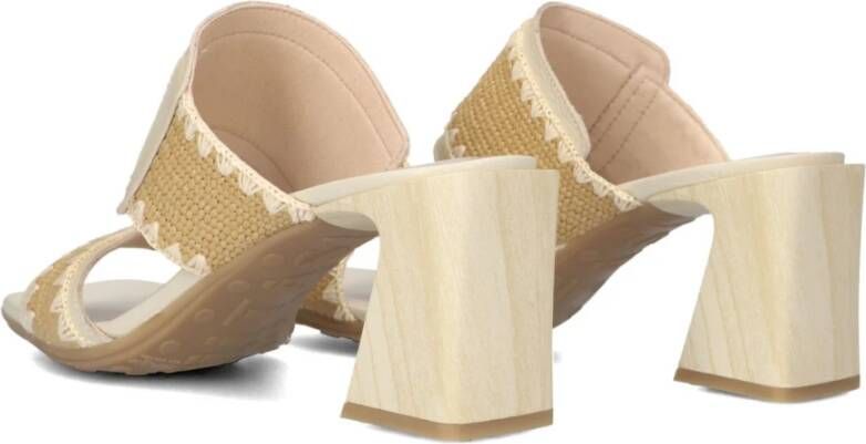 Hispanitas Beige Sandalen voor Dames Beige Dames