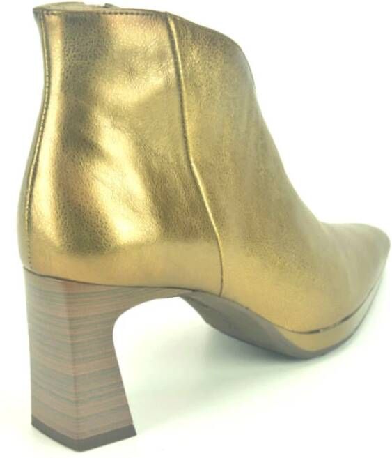 Hispanitas Bronze Bootie Yellow Dames