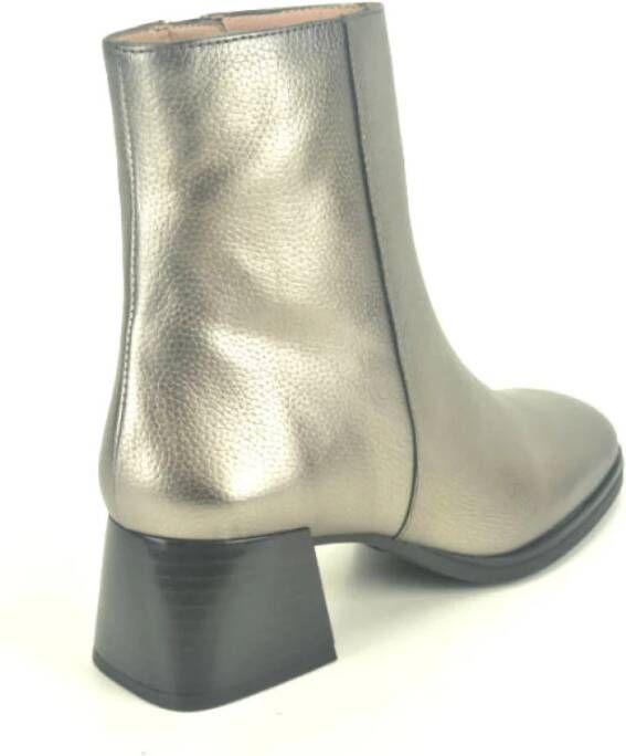 Hispanitas Elegante Solide Bootie Gray Dames