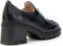 Hispanitas Fringe Loafer Metallic Leder Vrouwen Black Dames - Thumbnail 3