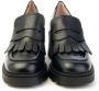 Hispanitas Fringe Loafer Metallic Leder Vrouwen Black Dames - Thumbnail 5