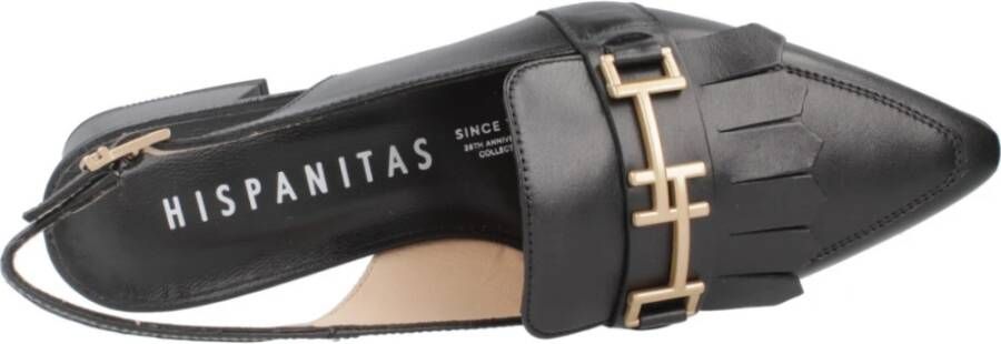 Hispanitas Fringe Sandal Pumps Black Dames