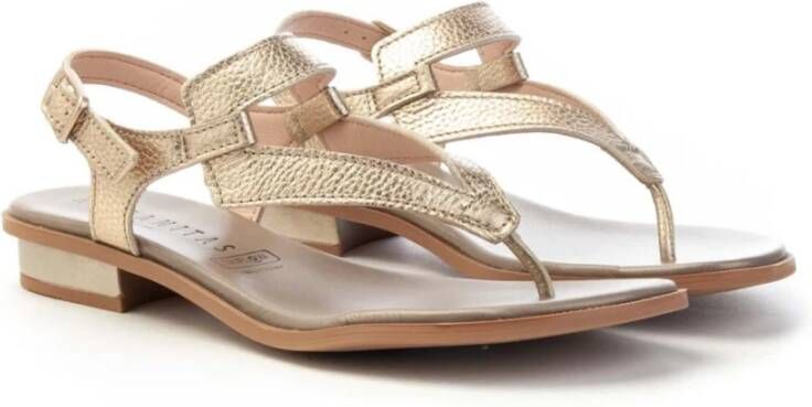 Hispanitas Ibiza Sandalen voor Vrouwen Beige Dames