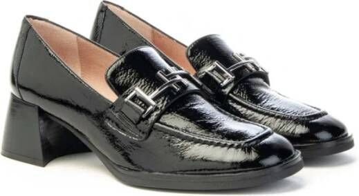 Hispanitas Klassieke Loafer met Gesp voor Dames Black Dames