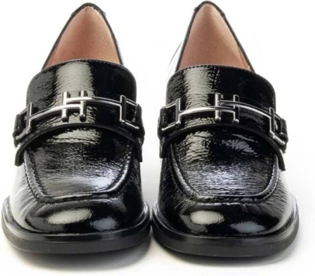 Hispanitas Klassieke Loafer met Gesp voor Dames Black Dames