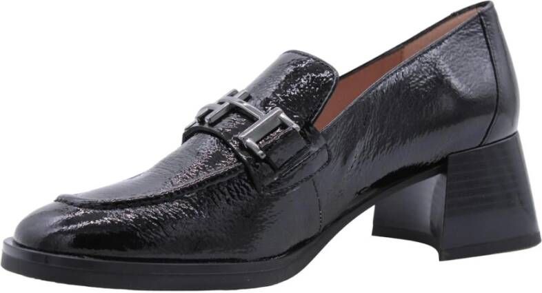 Hispanitas Klassieke Mocassin Loafers Black Dames