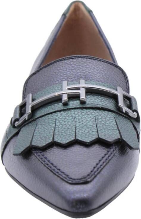 Hispanitas Klassieke Mocassin Schoenen Blue Dames