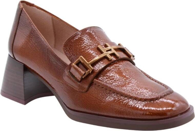 Hispanitas Klassieke Mocassin Schoenen Brown Dames