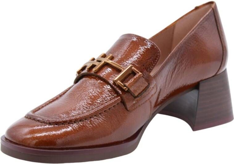 Hispanitas Klassieke Mocassin Schoenen Brown Dames