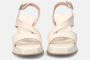 Hispanitas Leren hoge hak sandalen met platform Beige Dames - Thumbnail 4