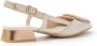 Hispanitas Leren Slingback Soho Schoen Beige Dames - Thumbnail 3