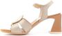 Hispanitas Mallorca Sandaal 70mm Hak Leer Beige Dames - Thumbnail 4