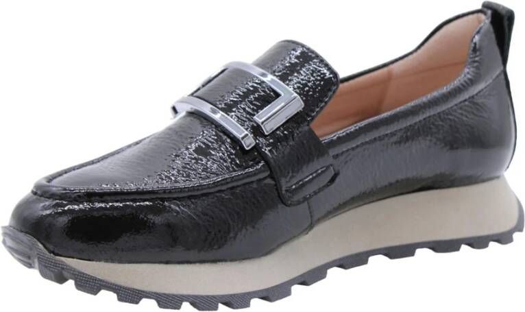 Hispanitas Marabel Loafer Stijlvol en Comfortabel Black Dames