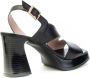 Hispanitas Plateau Sandaal Tahiti 80mm Hak Black Dames - Thumbnail 3