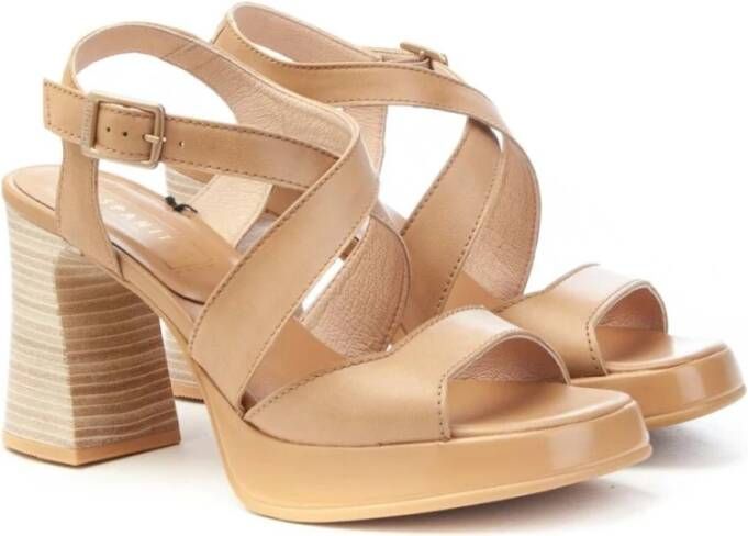 Hispanitas Plateau Sandaal Tahiti voor Vrouwen Beige Dames