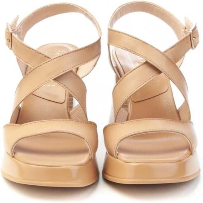 Hispanitas Plateau Sandaal Tahiti voor Vrouwen Beige Dames