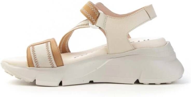 Hispanitas Platform Sandal Jamaica Beige Dames