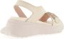 Hispanitas Platte Sandalen White Dames - Thumbnail 3