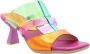 Hispanitas Multi Kleur Leren Jurk Sandalen Multicolor Dames - Thumbnail 7