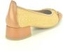 Hispanitas Raffia Pump met Camel Detail Brown Dames - Thumbnail 2