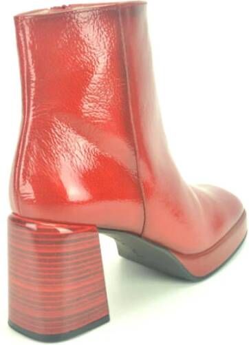 Hispanitas Rode Kant Bootie Red Dames