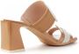 Hispanitas Sandaal met Bandjes 80mm Hak Beige Dames - Thumbnail 3