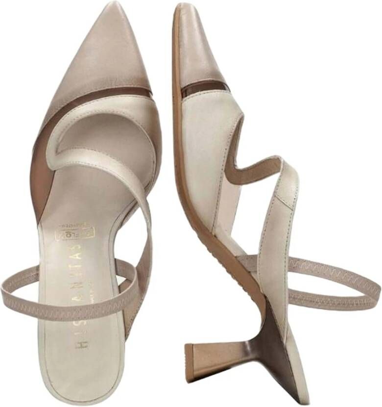 Hispanitas Sandalen met hak Beige Dames