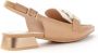 Hispanitas Soho Slingback Schoenen Beige Dames - Thumbnail 3