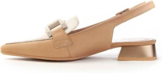 Hispanitas Soho Slingback Schoenen Beige Dames