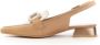 Hispanitas Soho Slingback Schoenen Beige Dames - Thumbnail 4