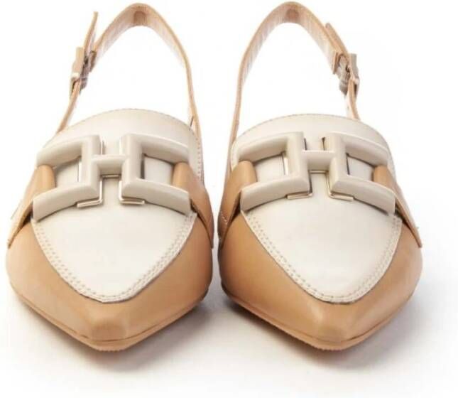 Hispanitas Soho Slingback Schoenen Beige Dames