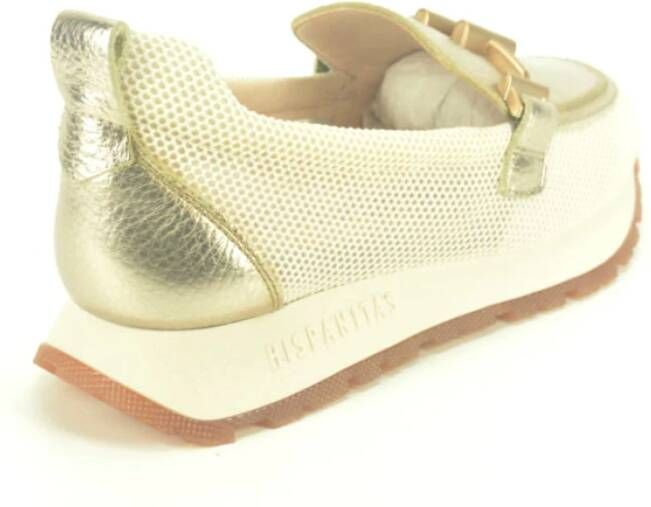 Hispanitas Sportieve Loafer voor Actieve Levensstijl Yellow Dames