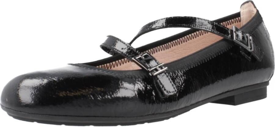 Hispanitas Stijlvolle Ballerina Schoenen Black Dames