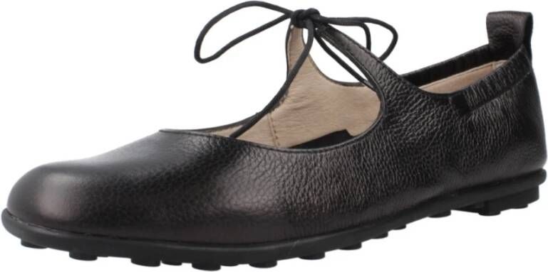 Hispanitas Stijlvolle Ballerina Schoenen voor Vrouwen Black Dames