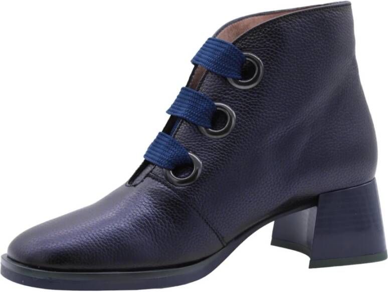 Hispanitas Stijlvolle Enkellaars Megistis Blue Dames