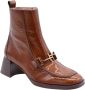 Hispanitas Dames Enkellaars Milan Cuero Hi243727 Cognac - Thumbnail 3