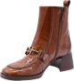 Hispanitas Dames Enkellaars Milan Cuero Hi243727 Cognac - Thumbnail 4