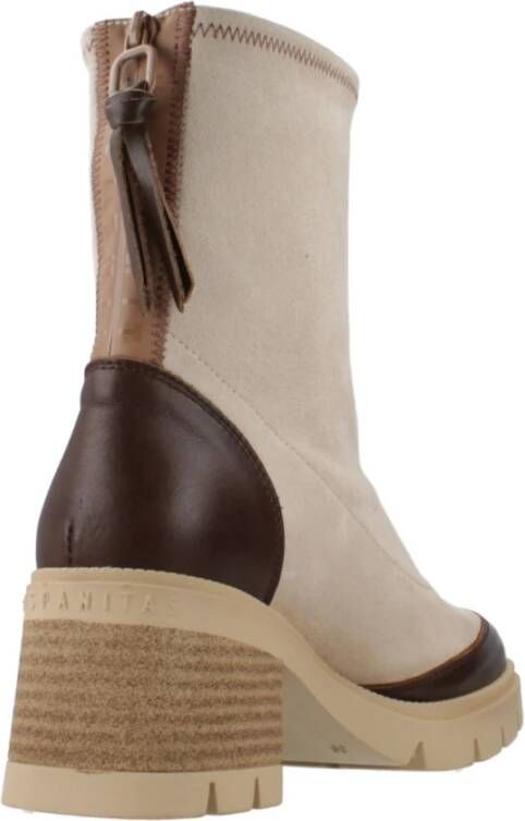 Hispanitas Stijlvolle Haklaarzen Beige Dames