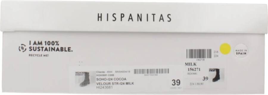 Hispanitas Stijlvolle Haklaarzen Beige Dames